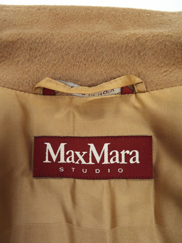Max Mara Studio】マックスマーラステュディオ『ウール スタンドカラー