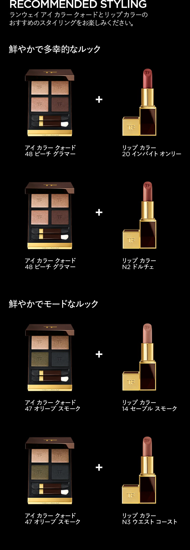 トムフォード アイクォード＆リップサンプルセット 新品未使用 楽天