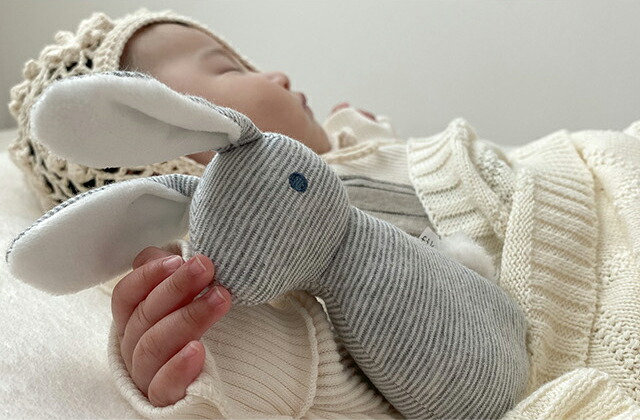 楽天市場】fika rabbit rattle USA(ラトル 赤ちゃん おもちゃ