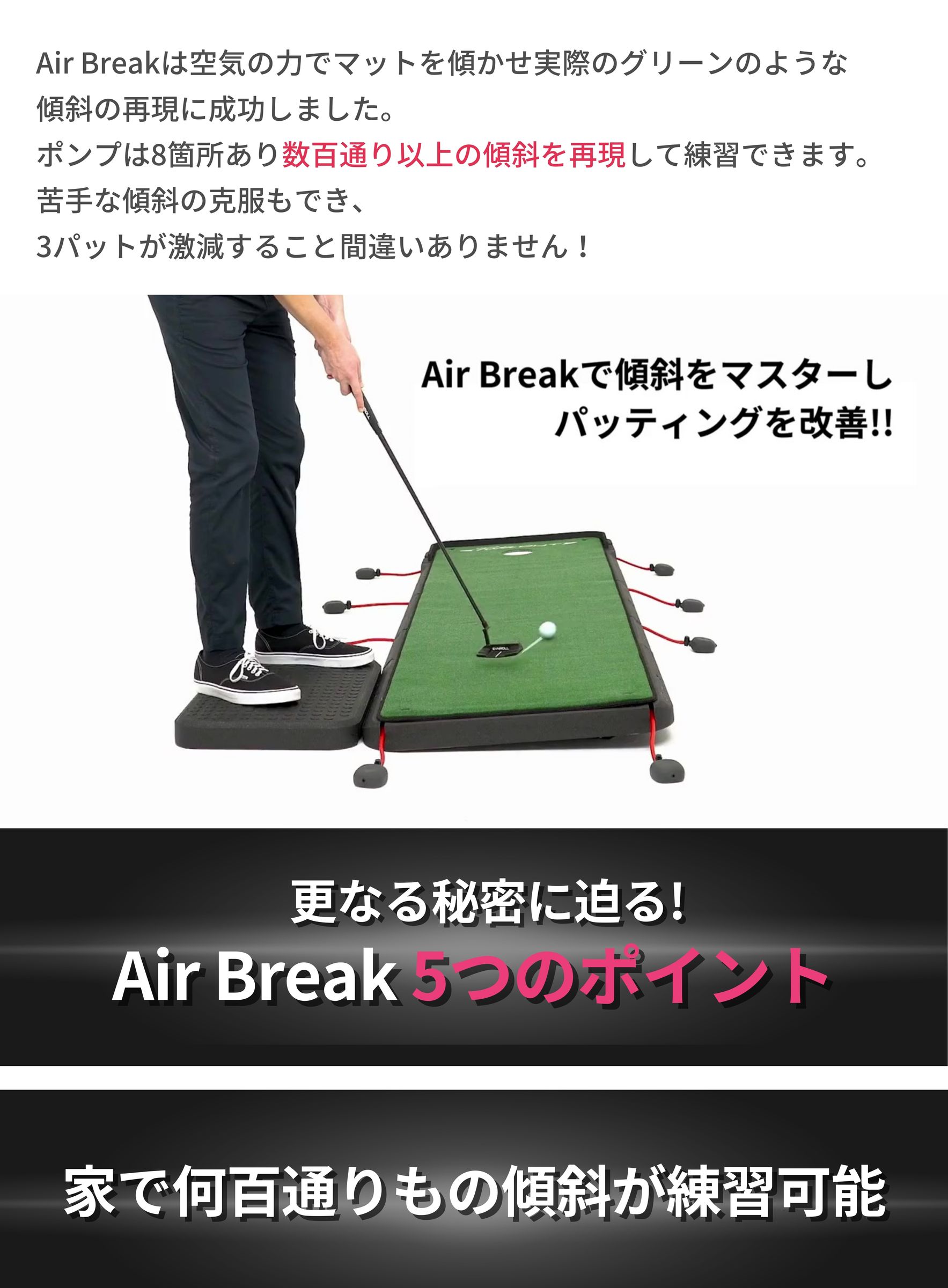 楽天市場】【宮本プロ大絶賛!!】＜公式＞エアブレイク PuttOUT パット