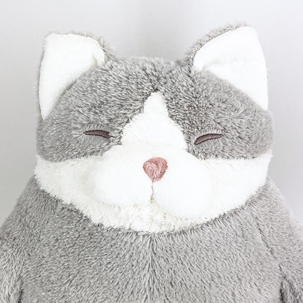 りぶはあと ねこ肯定感 抱きまくら L はちわれのかつお ぬいぐるみ