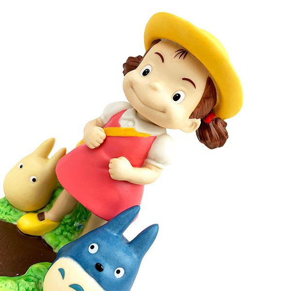 ジブリ となりのトトロ 磁器オルゴール メイちゃんとお散歩 インテリア