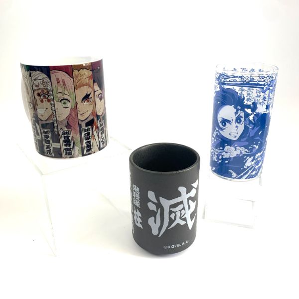 鬼滅の刃 鬼殺隊 柱 柱 湯のみ 湯呑み ブラック 日本製