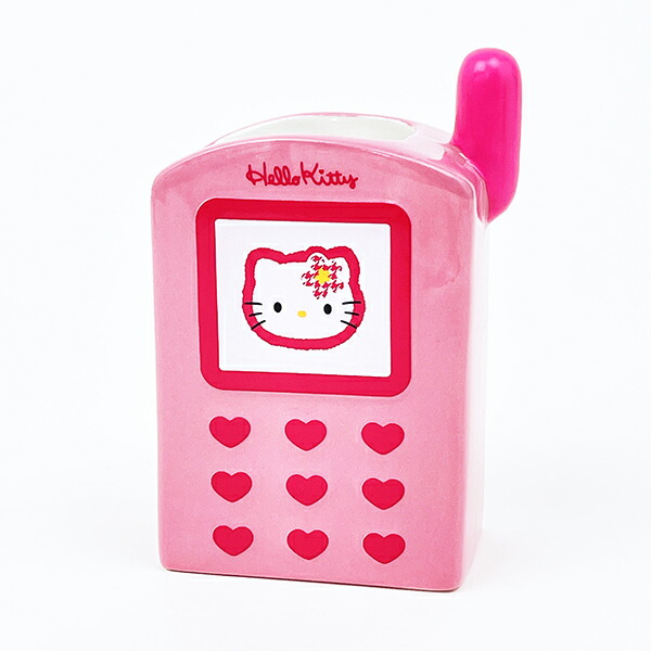 サンリオ ハローキティ ガラケー型ペンスタンド カオハナ Sanrio