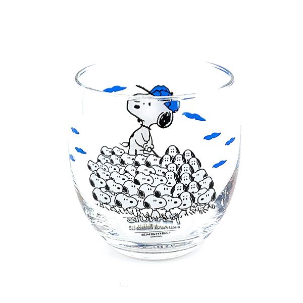 スヌーピー シアターグラス （CHALLENGE） ガラスタンブラー 日本製