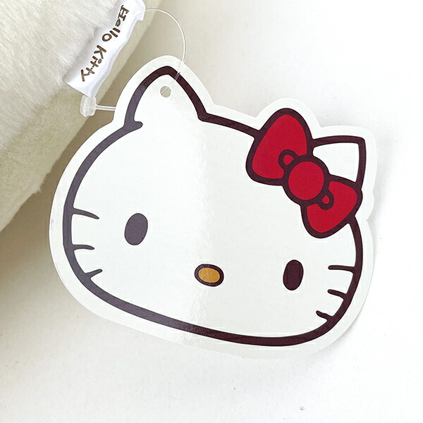 サンリオ ハローキティ 70年代 フェイスクッション レッド インテリア