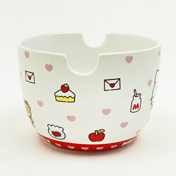 サンリオ ハローキティ 陶器製ボウル箸セット いつもいっしょのお