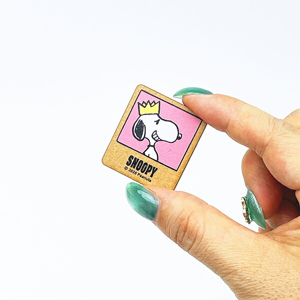 スヌーピー 木のクリップ(4個セット) パーティーピンク 文具 PEANUTS