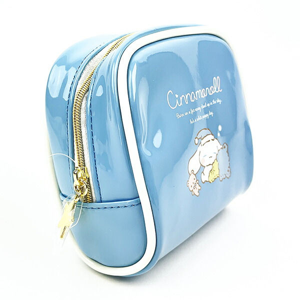 サンリオ シナモロール ボックスポーチ のんびりナチュラルシリーズ