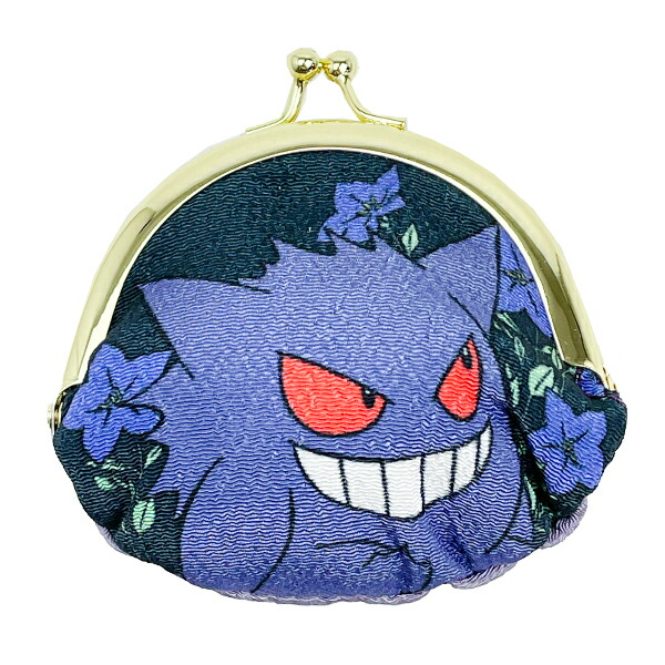 ポケットモンスター ゲンガー 和柄 がま口コインケース 財布 ポケモン