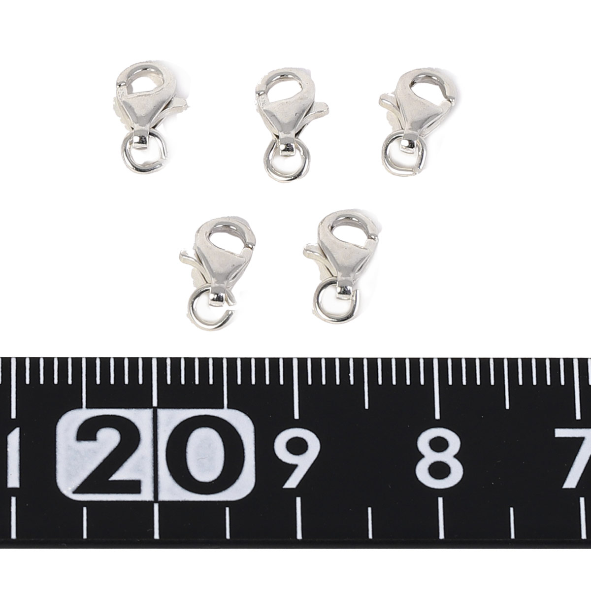 楽天市場】カニ管 レディース メンズ トリッガー シルバー925 8.0mm 5