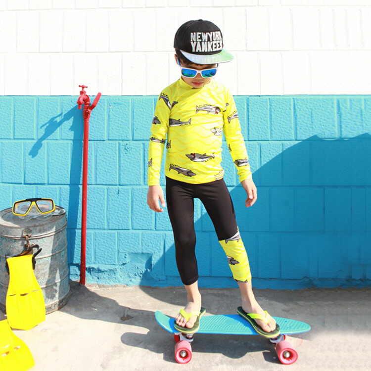 楽天市場】送料無料 上下セット セットアップ ラッシュガード 長袖 長