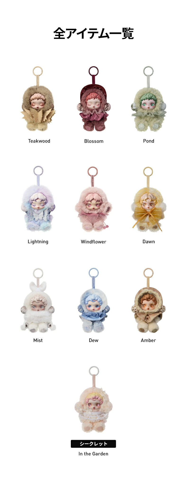 楽天市場】SKULLPANDA L'impressionnisme シリーズぬいぐるみ