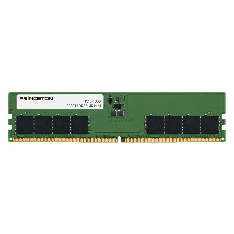 楽天市場】プリンストン 増設メモリ 16GB（8GB×2枚組） DDR5 4800MHz