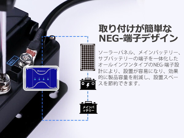 楽天市場】RENOGY MPPT 走行充電器 12V 30A MPPTチャージャー内蔵 DCC