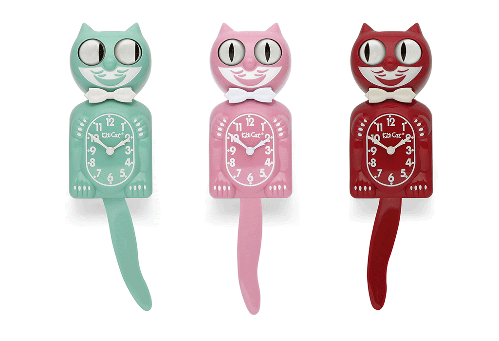 楽天市場】【Kit-cat Klock】キット キャット クロック カラー 振り子