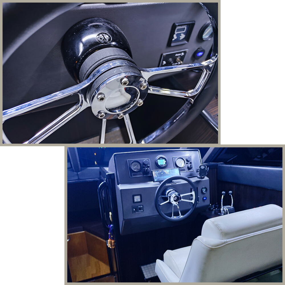 楽天市場】船用 ハンドルアダプター 車用ハンドルが取付可能 PCD70