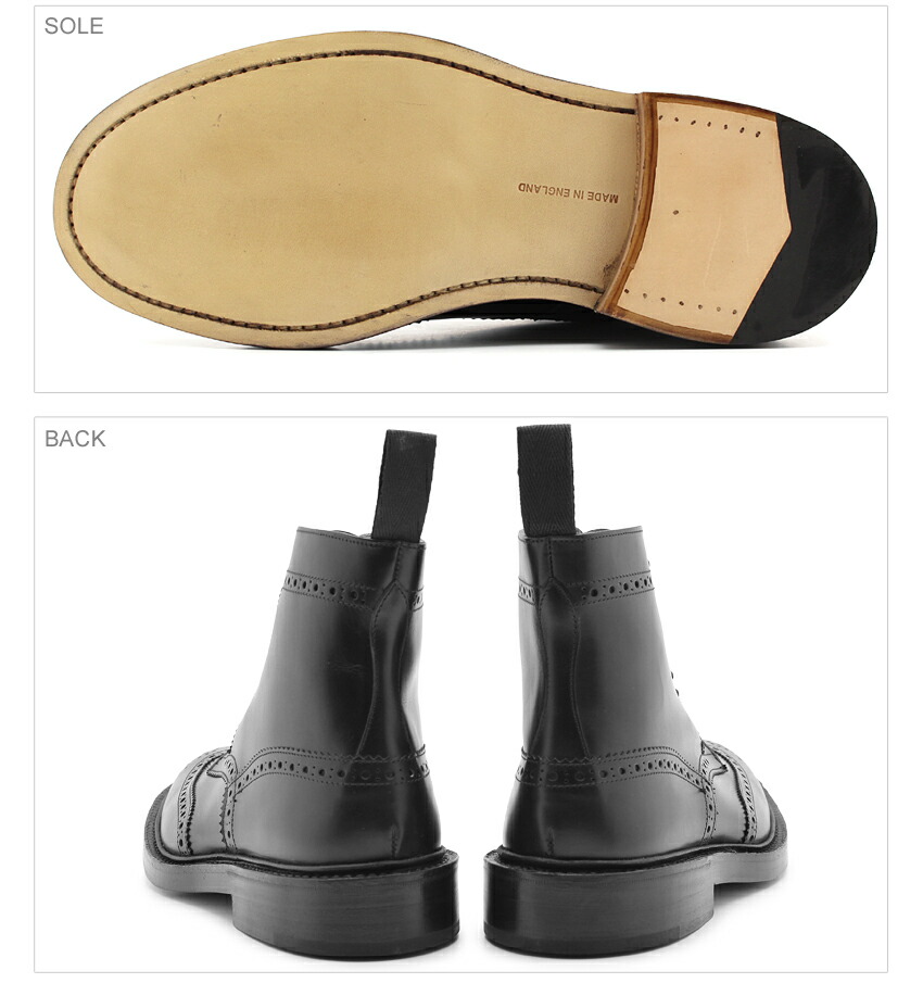 楽天市場】トリッカーズ ストウ TRICKER'S ブーツ メンズ ブラック