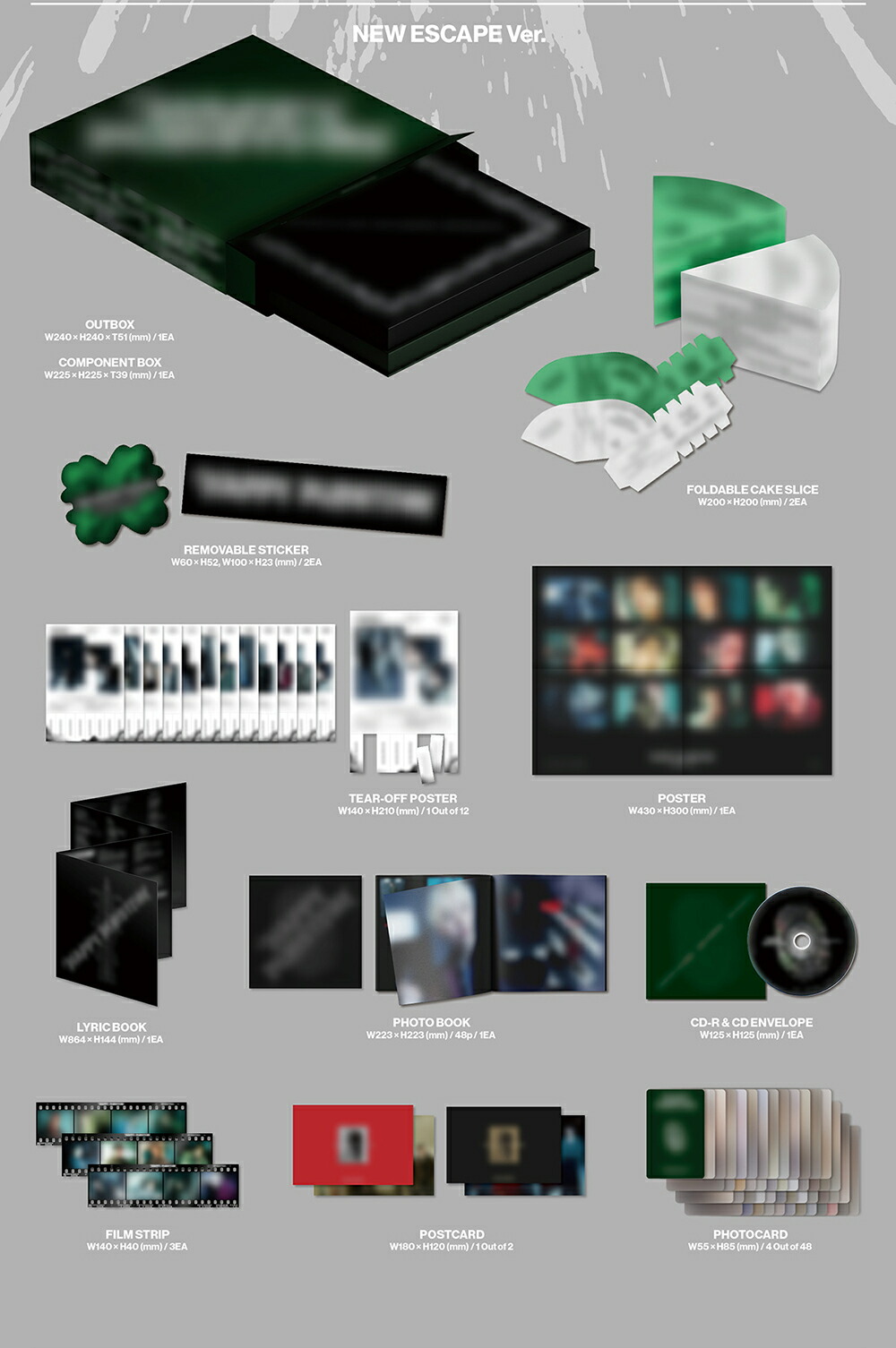 SEVENTEEN - HAPPY BURSTDAY / 5TH ALBUM 3種中選択