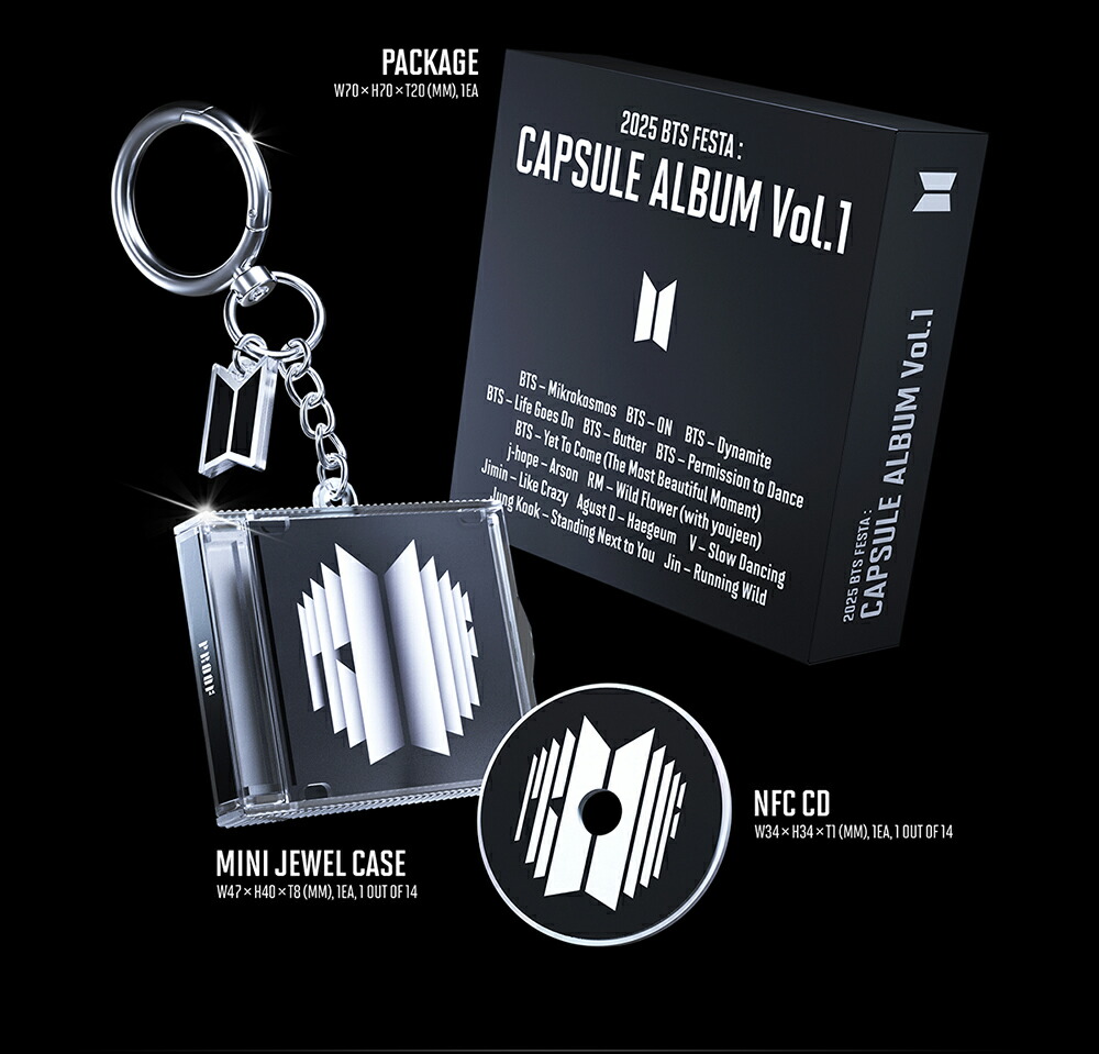 BTS - 2025 BTS FESTA : CAPSULE ALBUM Vol.1