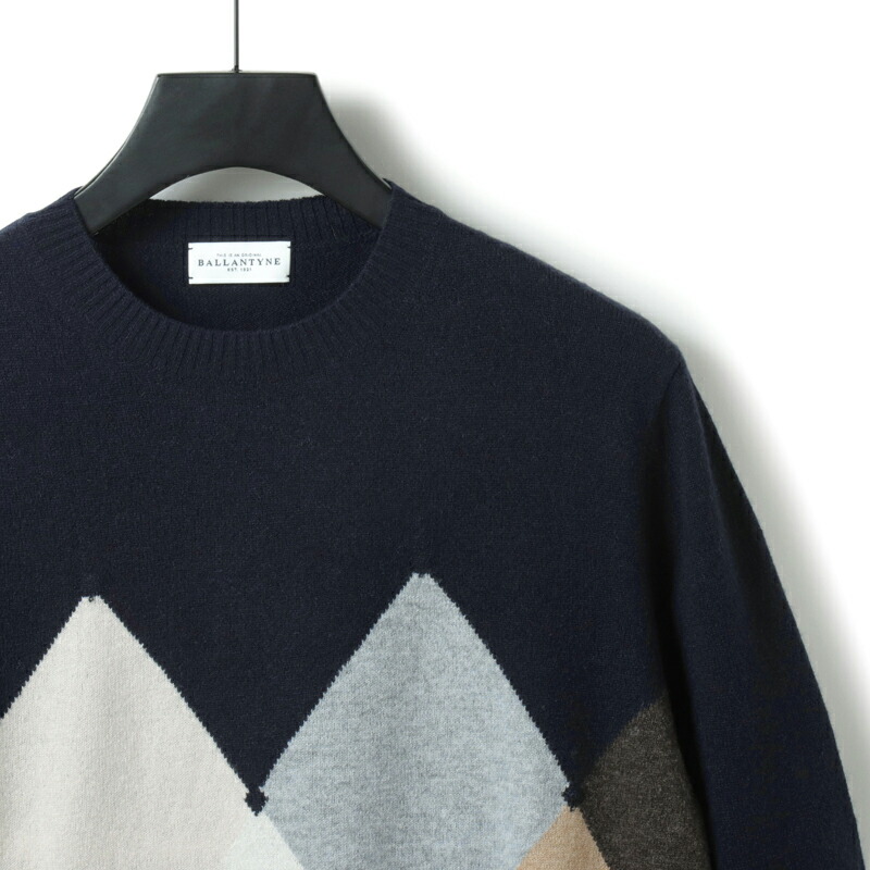 楽天市場】【50%OFF】 BALLANTYNE / バランタイン｜アーガイル柄ウール