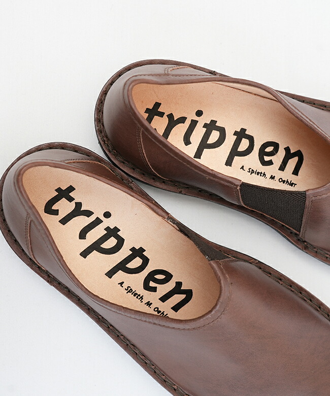 YEN-BOX] trippen(トリッペン) YEN(イェン) スリッポン レザーシューズ