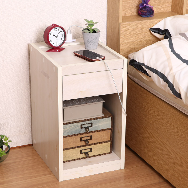 ユアサプライムス.com｜99324 ベッドサイドテーブル ホワイト