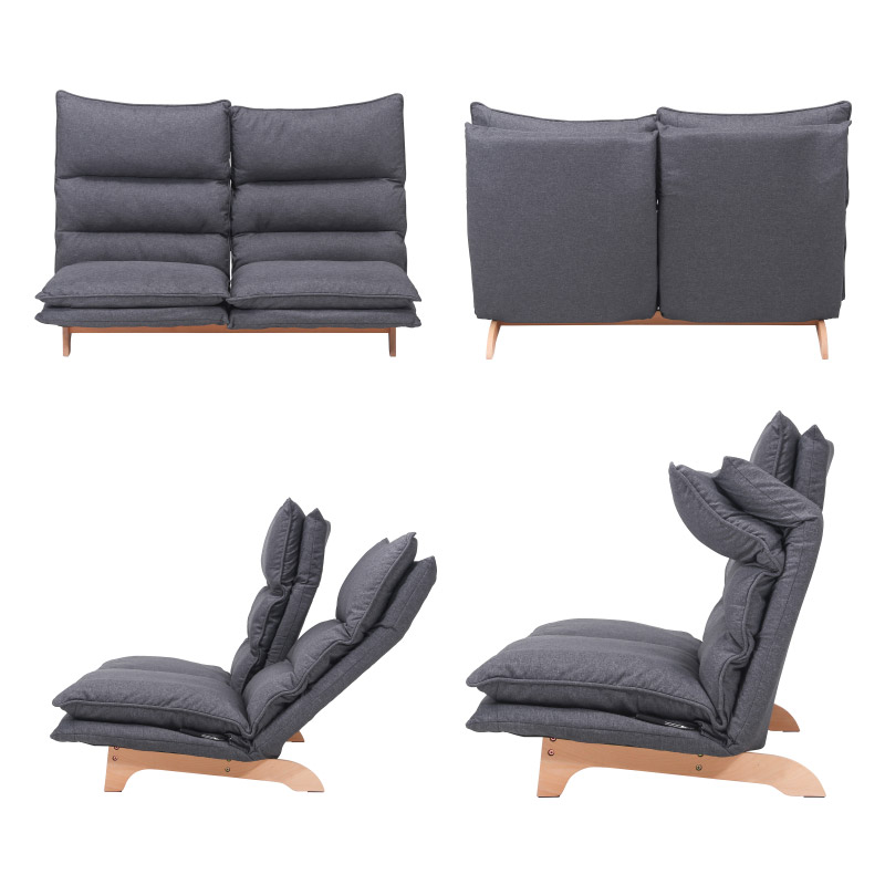 ユアサプライムス.com｜19207 ダブルクッション座椅子 2P フィット2