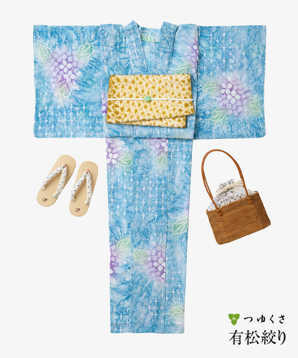 浴衣 有松絞り つゆくさの有松鳴海絞り浴衣：つゆくさ公式通販サイト