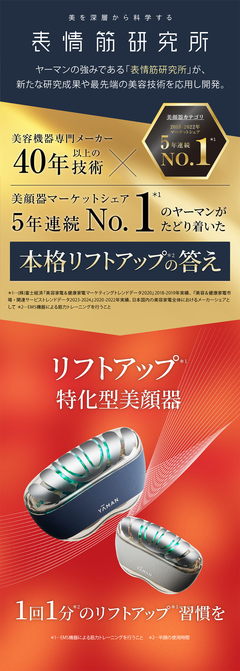 楽天市場】【P5倍☆3/4 20:00から3/11 1:59まで】美顔器【ヤーマン公式