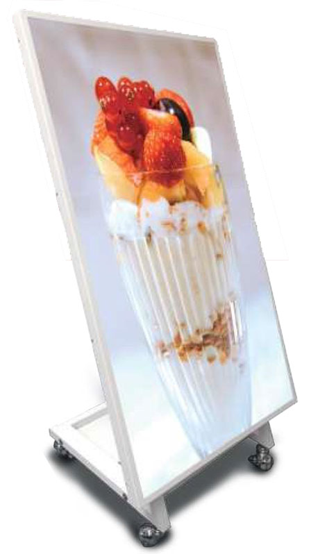 楽天市場】協同コム製 デジタルサイネージ ホワイトカラーapparel