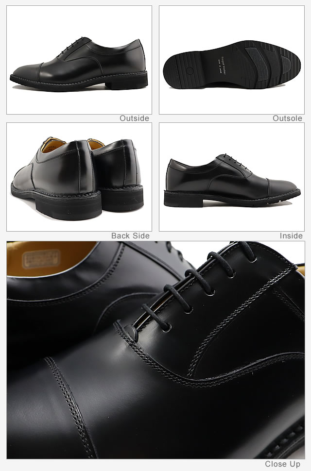 REGAL Walker リーガルウォーカー ストレートチップ 305WBE BLACK