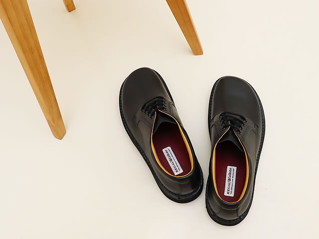 REGAL Walker リーガルウォーカー プレーントウ JJ23AG BLACK ブラック