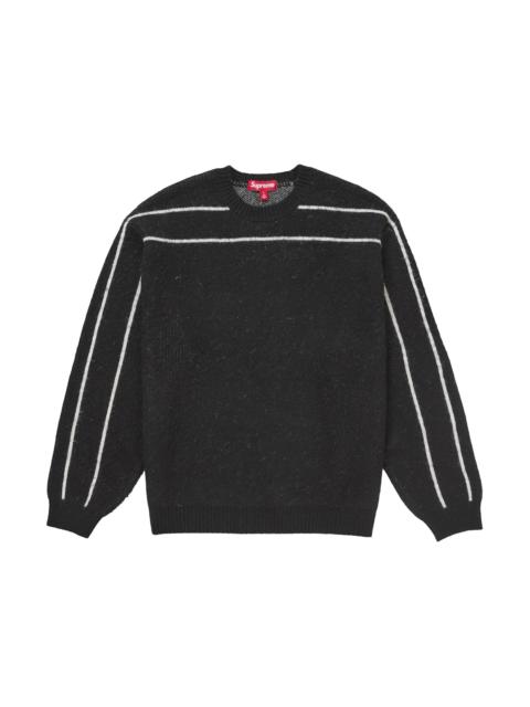 Supreme Supreme Printed Paisley Sweater Black | REVERSIBLE