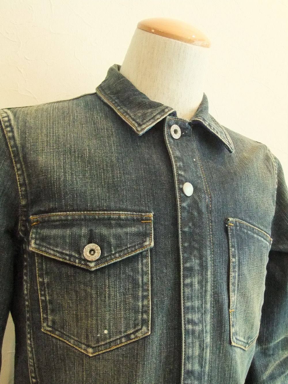 ISAMU KATAYAMA BACKLASH - CAROLINAストレッチデニム+ピッグスエード