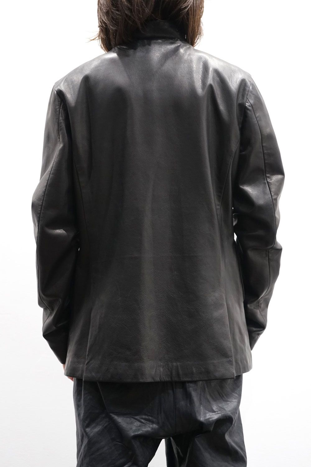 kujaku - leather zip-up jacket | Tempt