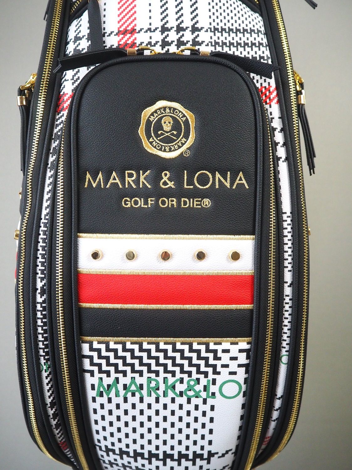 MARK&LONA - Brown's Golf Bag | キャディバッグ | ブラック | ゴルフ