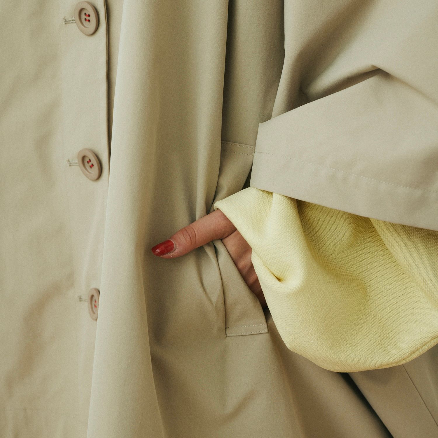 HeRIN.CYE - 【残り一点】Box Silhouette Coat | ACRMTSM ONLINE STORE