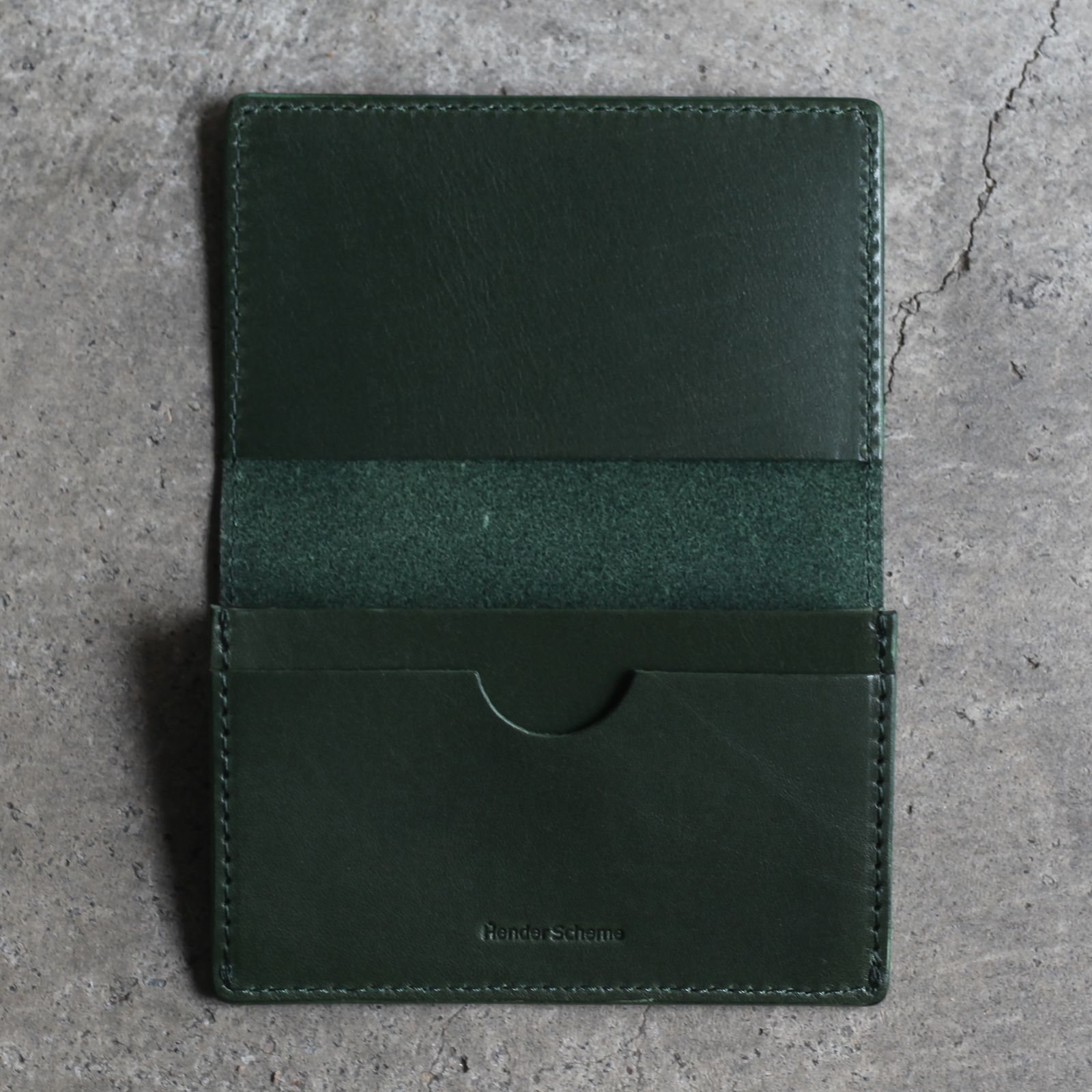 Hender Scheme - 【残りわずか】Folded Card Case(GREEN) | ACRMTSM