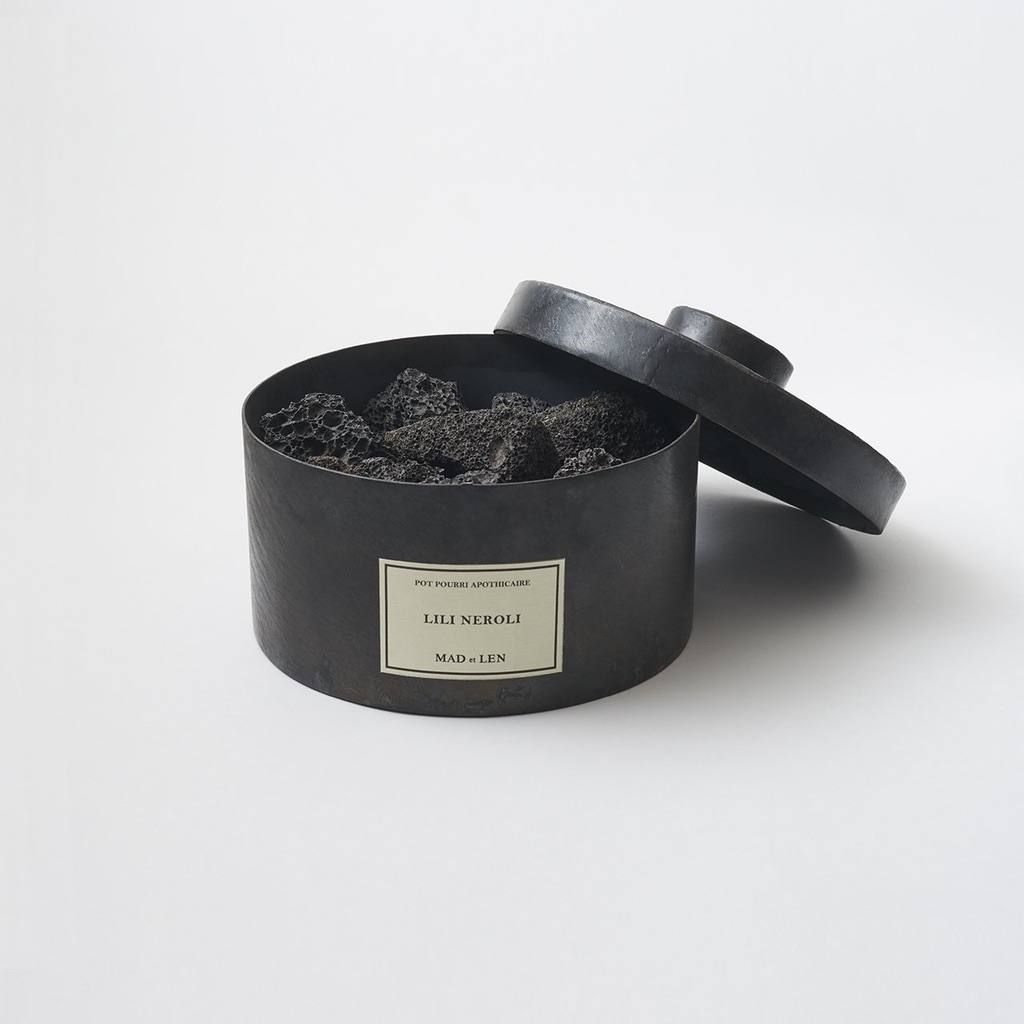 MAD et LEN - 【残り一点】グランデポットポプリ 溶岩石(TERRE NOIRE