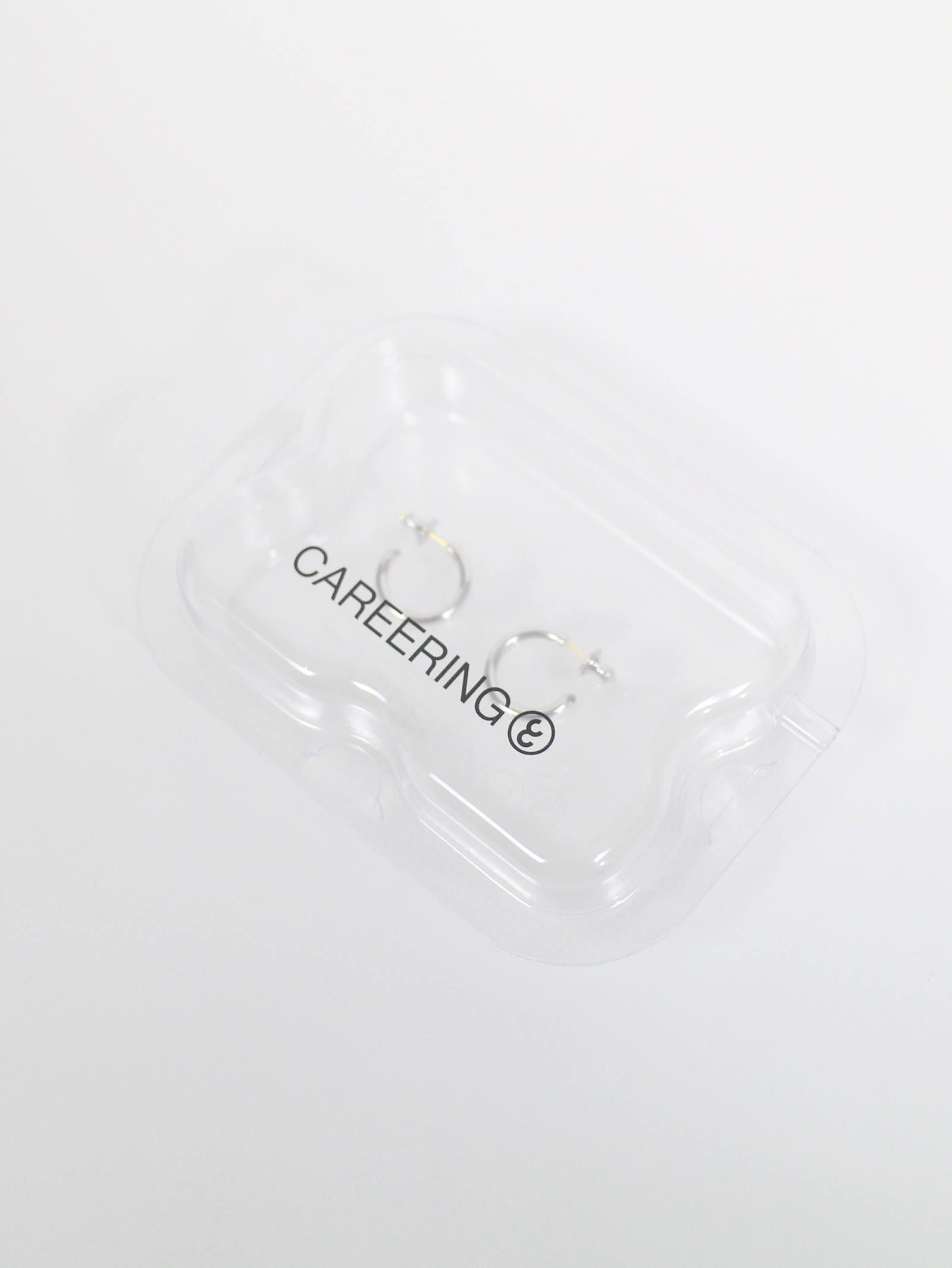 CAREERING - 【両耳用】プラシーボピアス PLACEBO 301(SV) シルバー925