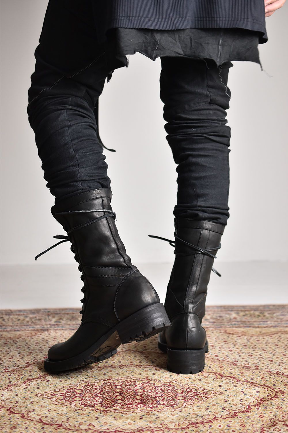ISAMU KATAYAMA BACKLASH - Double Shoulder Combat Boots
