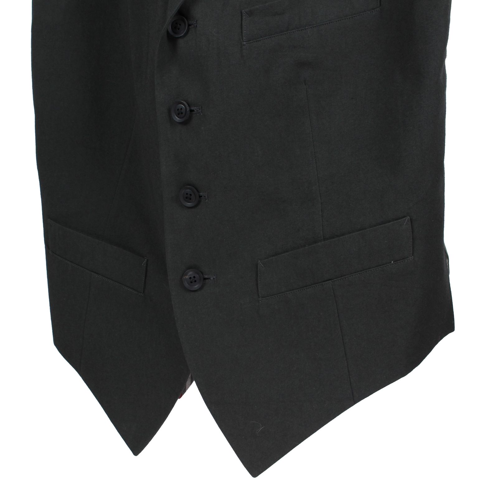 yohji yamamoto - pour homme | 前二重・内前柄ベスト (メンズ