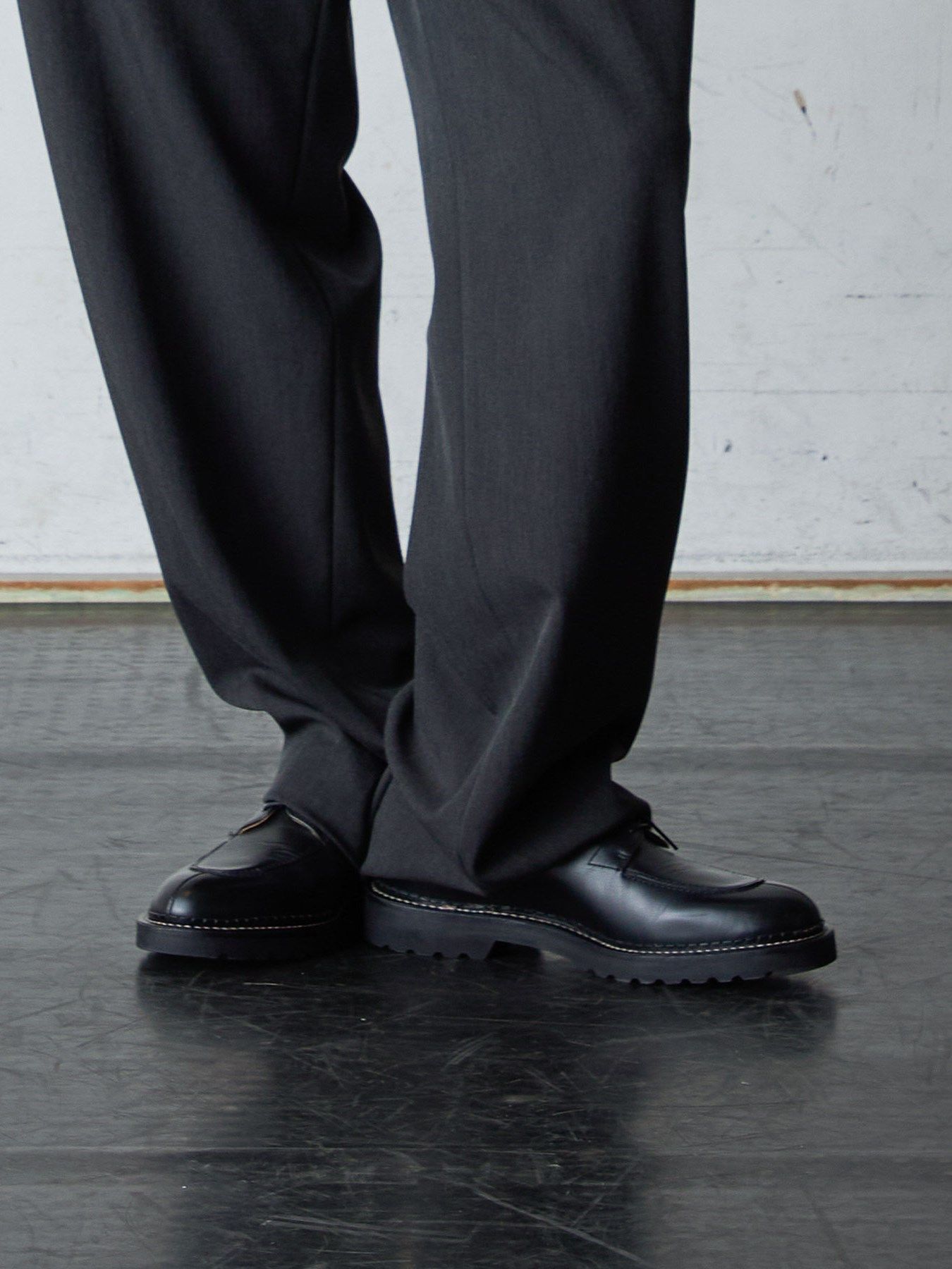 EGO TRIPPING - 《予約品》 DERBIMOD / レザーシューズ / ブラック | BRYAN