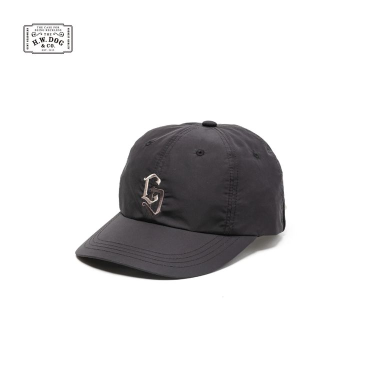 CALEE - × THE H.W.DOG&CO. EMBROIDERY UNION CAP (BLACK) / ザ エイチ