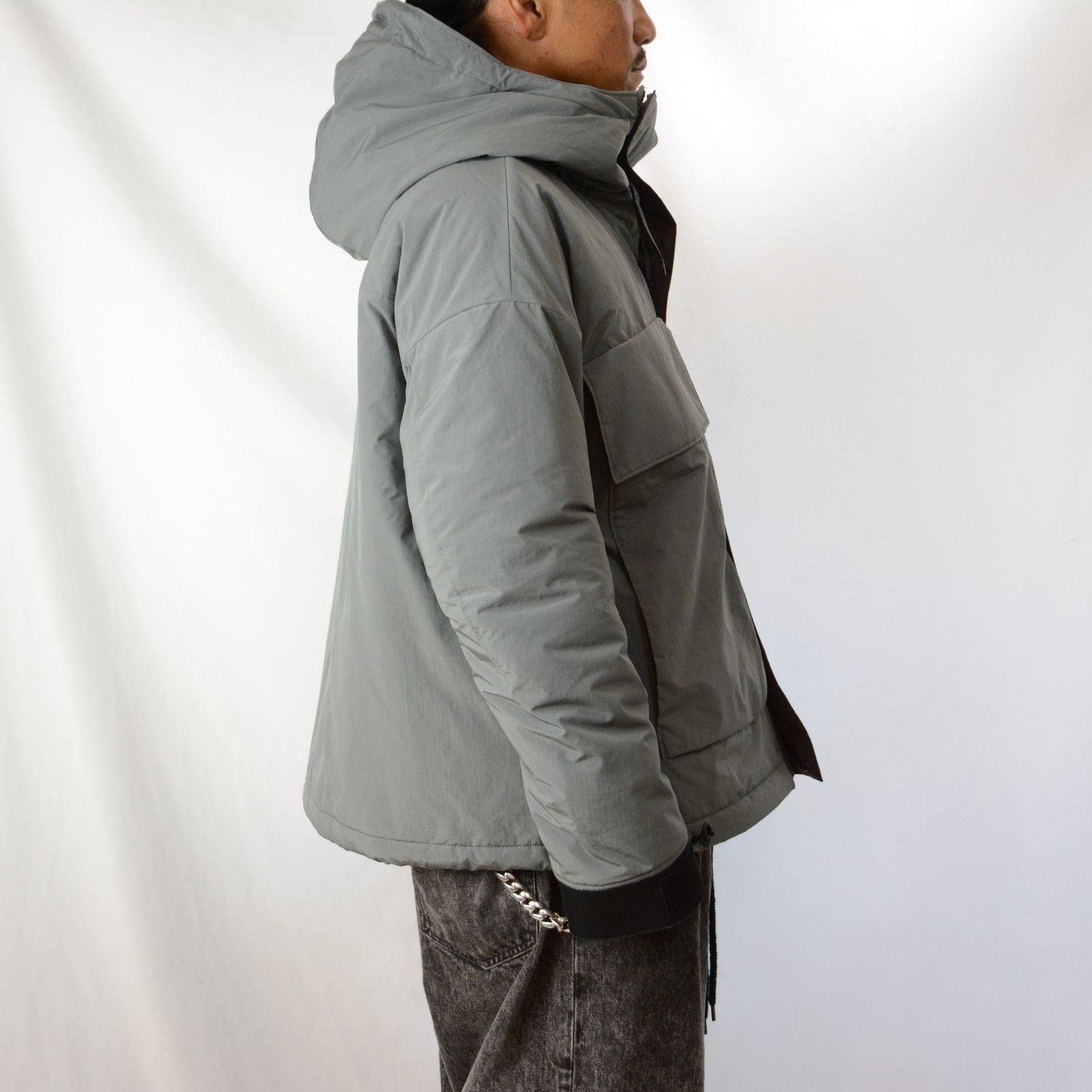 N.HOOLYWOOD - N.HOOLYWOOD COMPILE / HOODED BLOUSON （CHARCOALOAL