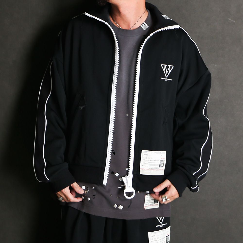Maison MIHARA YASUHIRO - Amateur Sewn Like Track Jacket - BLACK