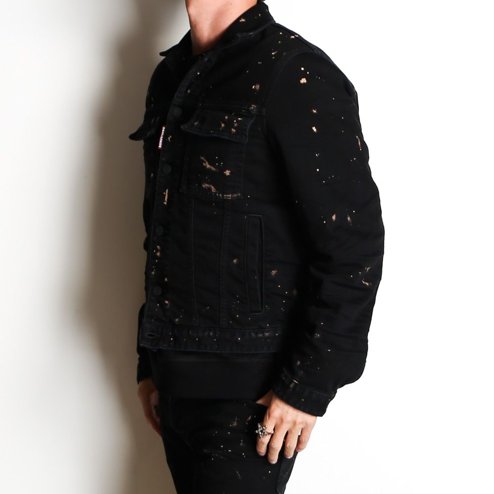 DSQUARED2 - 【ラスト1点-サイズ46】 ICON Black Milky Wash Denim