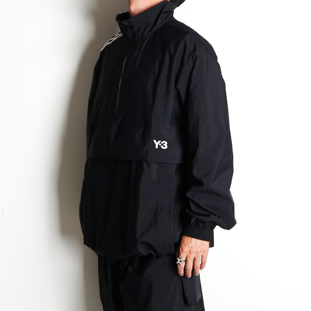 Y-3 - 3S NYL HZ - BLACK / ナイロン ハーフジップジャケット / JD9796