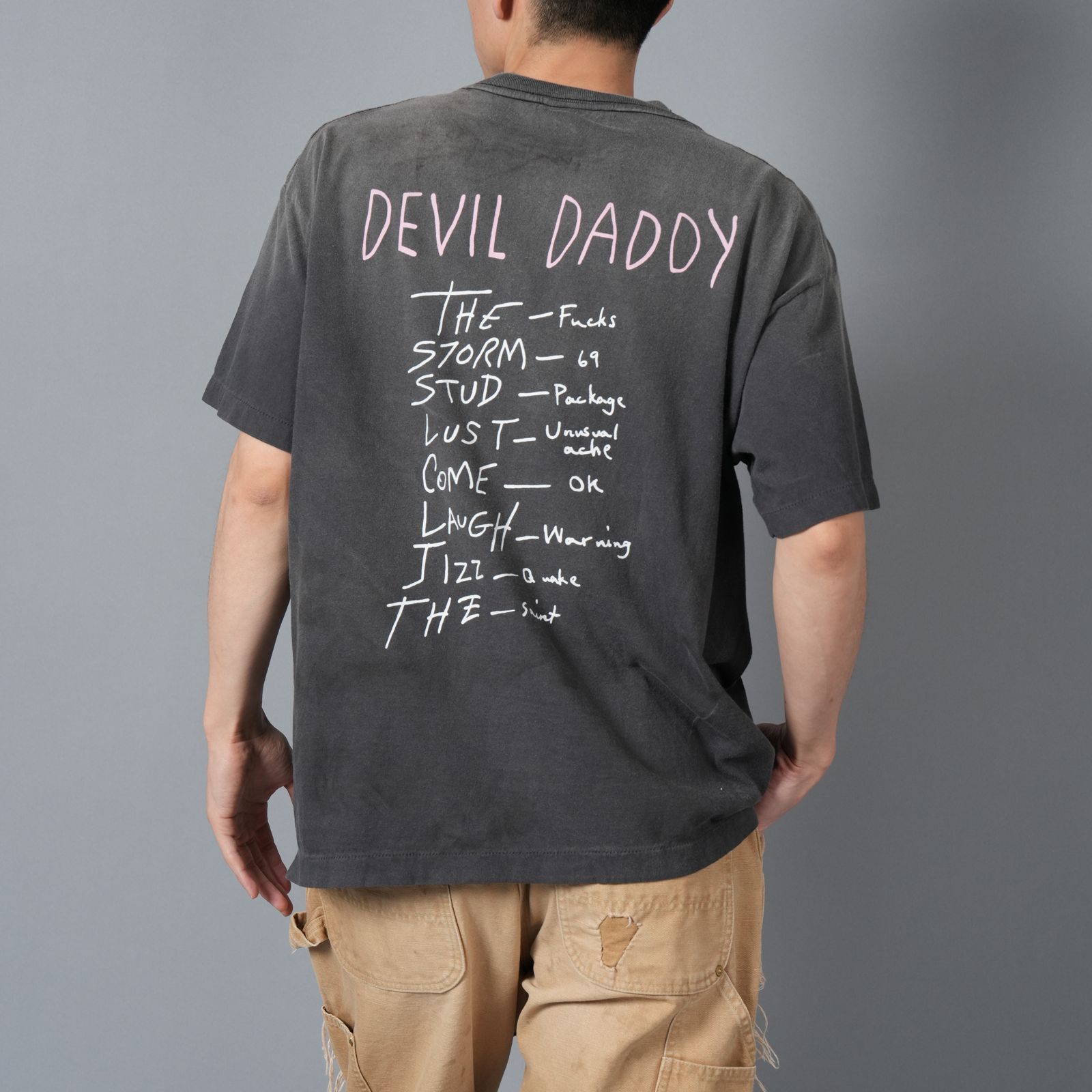 SAINT M×××××× - 【ラスト1点】SM-HR8-0000-002 / SS TEE / DEVIL